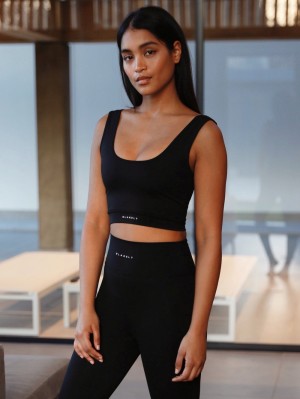 Blakely Alina Sports Bra Negros | 563WYMJGZ