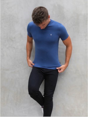 Blakely Anchor T-Shirt Azules | 572IMWNJK
