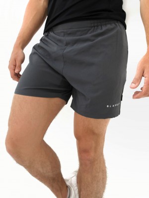 Blakely Apex Active Shorts Charcoal | 542ZJYRPG