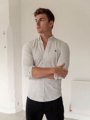 Blakely Arlo Soft Stretch Shirt Grises | 175LCXJEU