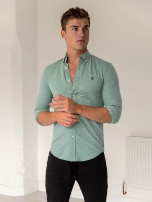 Blakely Arlo Soft Stretch Shirt Verdes | 304PQUSHB