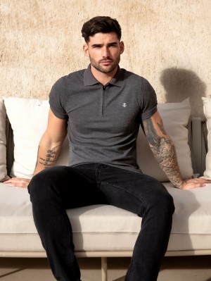 Blakely Aspen Polo Charcoal | 396ADGQMW