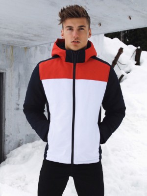 Blakely Atlanta 90 Coat Rojos Azul Marino | 120JUSPKT