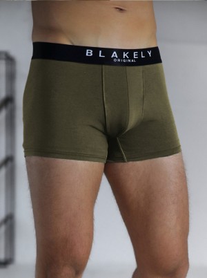 Blakely BLK Boxers Kaki Verdes | 328VLQEMD