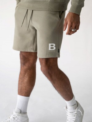 Blakely Blakely London Jogger Shorts Verde Oliva | 917TMAWQC