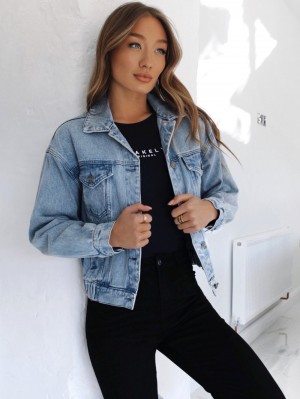 Blakely Brooklyn Denim Jacket Azules | 830HGIKRV