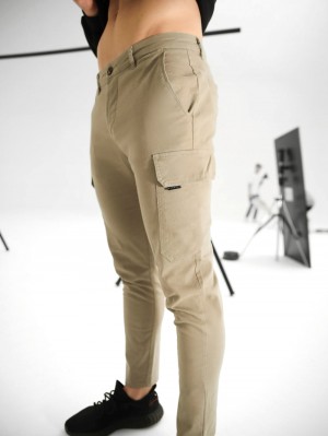 Blakely Cargo Trousers Tan | 157YZQNAP