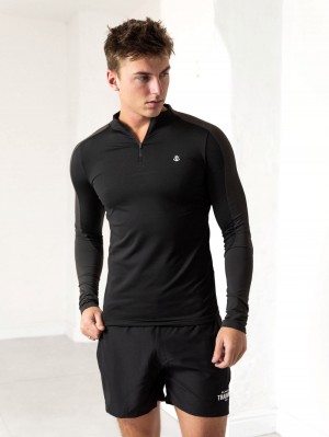 Blakely Challenger Gym Top Black/Charcoal | 189IDJFET