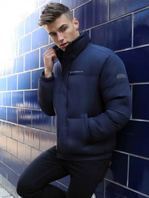 Blakely Fallon Coat Azul Marino | 759WZIGEK