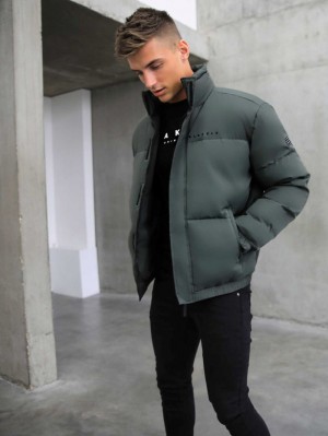 Blakely Fallon Coat Kaki Verdes | 398CNXOYG