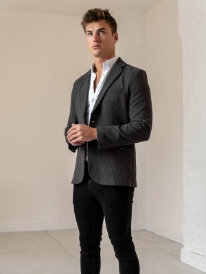 Blakely Haywood Blazer Charcoal | 235NLZXOU