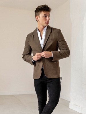 Blakely Haywood Blazer Marrom | 875PNBMJX