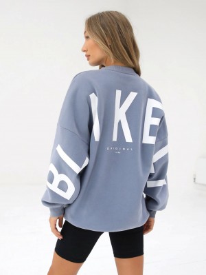 Blakely Isabel Oversized Jumper Azules | 901QRUGLY