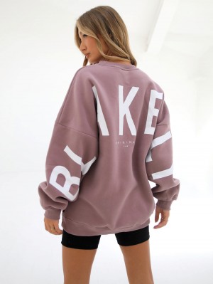 Blakely Isabel Oversized Jumper Rosas | 738NMLTBY