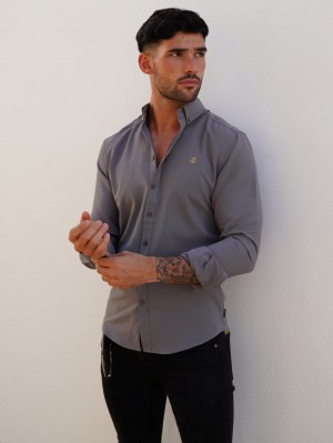 Blakely Jenson Shirt Grises | 463GTQVYM