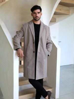 Blakely Knightsbridge Tailored Coat Marrom | 093BTQRCU