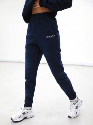 Blakely Life & Style Loose Fitting Sweatpants Azul Marino Azules | 602LIAHED