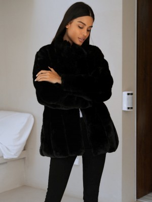 Blakely Marlowe Coat Negros | 356BIHUAQ