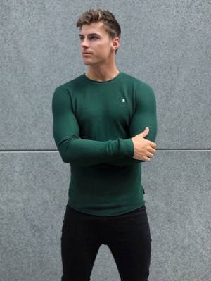 Blakely Mason Knit Jumper Verdes Oscuro | 512QDMJGO
