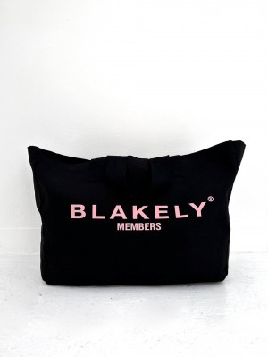 Blakely Members Tote Bag Negros Rosas | 320BOKCDU