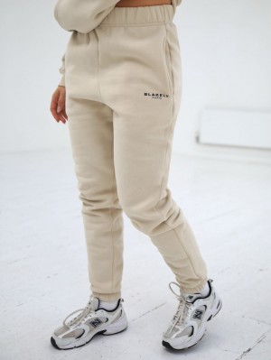 Blakely Noir II Women's Sweatpants Beige | 289PVSUYJ