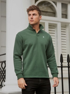 Blakely Otley Collared Jumper Verdes | 243NEPZRM