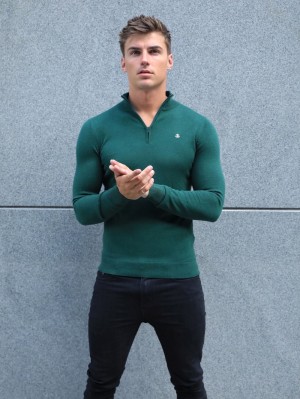 Blakely Oxbridge Jumper Verdes | 693PWENBQ