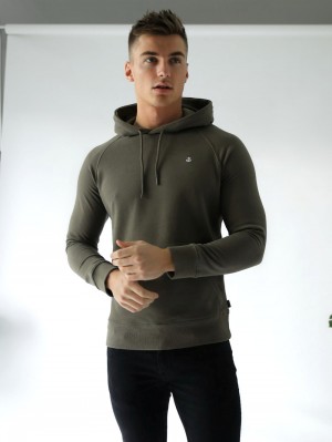 Blakely Praiano Hoodie Kaki Verdes | 503AVSULO