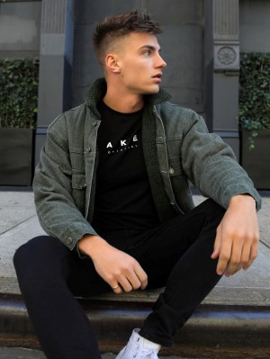 Blakely Rapha Denim Jacket Verdes | 348EIRHZP
