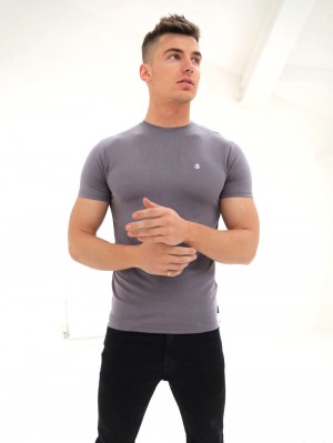 Blakely Rowan Brushed Soft T-Shirt Morados | 365JCTBAS