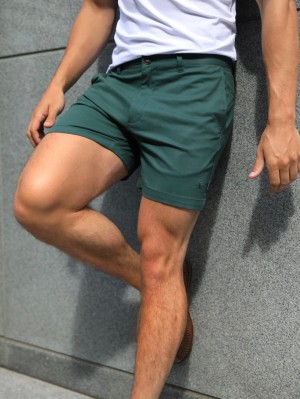Blakely Sanremo Chino Shorts Verdes | 523FOQZAY