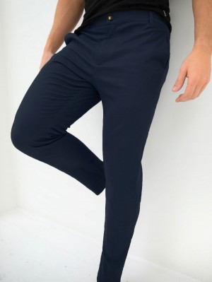 Blakely Sloane Stretch Fit Chinos Azul Marino | 742QTLSCM