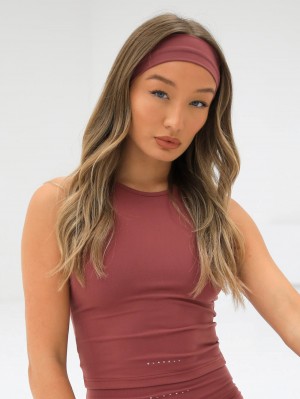 Blakely Soft Headband Berry | 746OFDJKW