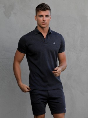 Blakely Sorrento Polo Charcoal | 562ABCMDW