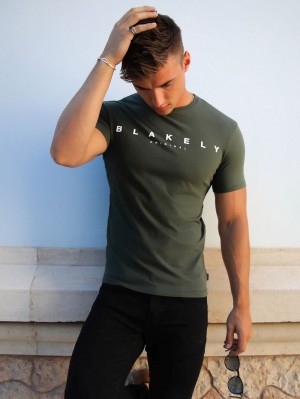 Blakely Tahiti T-Shirt Verdes | 327JMCDAH