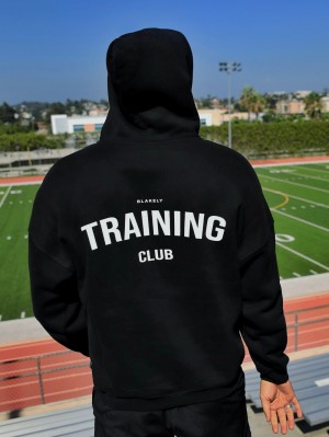 Blakely Training Club Hoodie Negros | 897REATKQ
