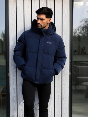 Blakely Ultimate Multiway Puffer Coat Azul Marino | 563YOEGFJ