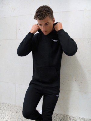 Blakely Universal Relaxed Hoodie Negros | 745NHBUVP