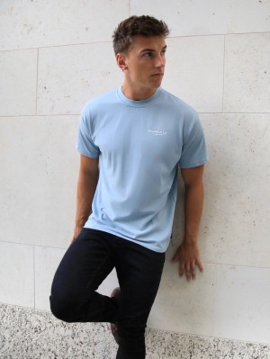 Blakely Universal Relaxed T-Shirt Azules | 061WZKCSA
