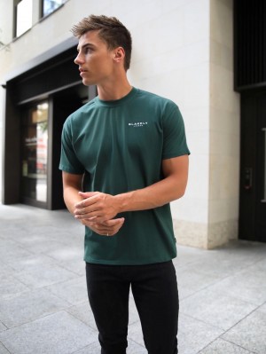 Blakely Universal Relaxed T-Shirt Verdes Oscuro | 439UNRMDA