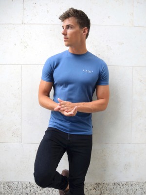 Blakely Universal T-Shirt Azules | 954DNHSZQ