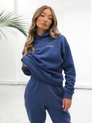 Blakely Universal Women's Relaxed Hoodie Azules | 052XZKRAM