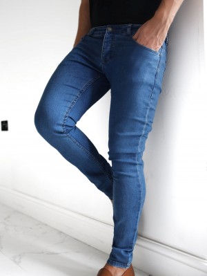 Blakely Vol. 7 Skinny Jeans Azules | 357BJOSNQ