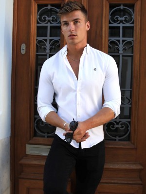 Blakely Westcliffe Shirt Blancos | 596JQBTVH